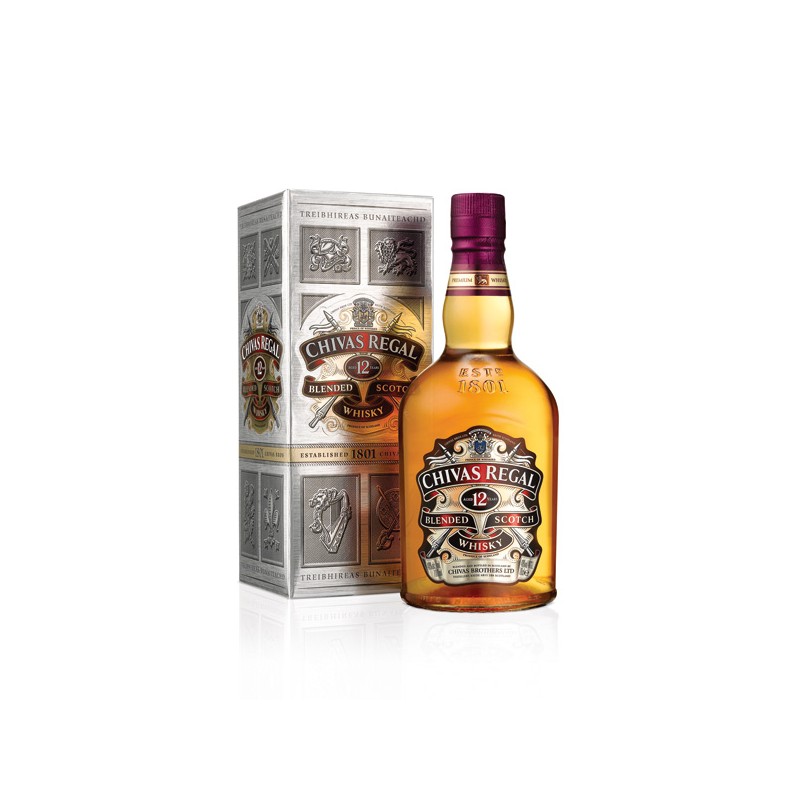 Whisky Chivas Regal 750 ml. - Distribuidora Jirón