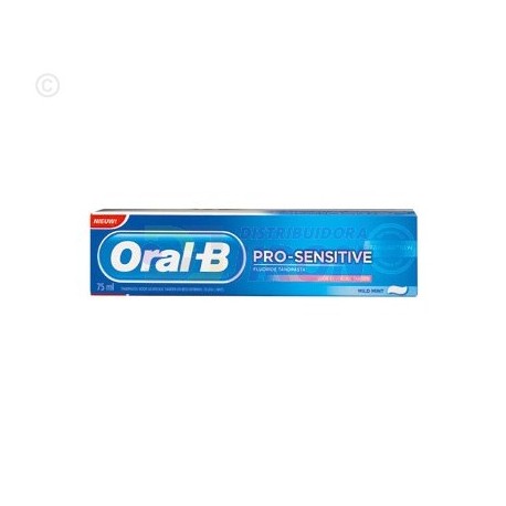 Pasta Dental Oral-B Pro Sensitive. 100 Ml. - Distribuidora Jirón