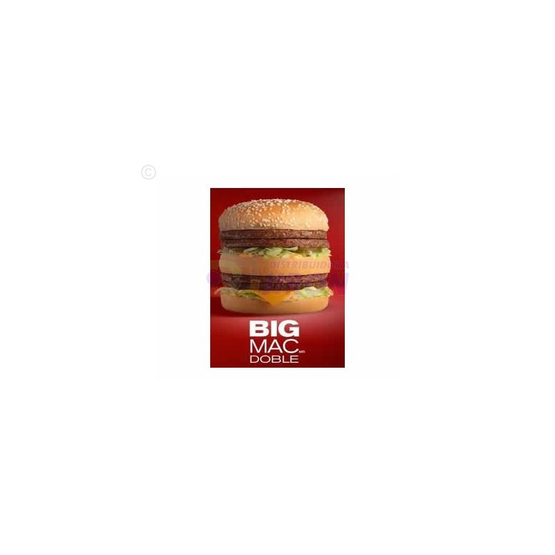 McDonald´s Double Big Mac Combo. Distribuidora Jirón