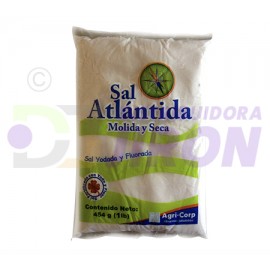 Atalntida Iodined & Fluoridated Salt. 454 gr. 25 Lbs.