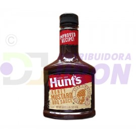 Hunts Honey Mustard Barbecue Sauce. 18 oz.