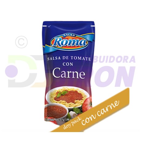 Salsa de Tomate c/Carne. Roma. 113 gr.