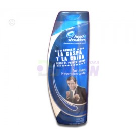 Shampoo Head and Shoulder. For Men. Prevencion Caida. 400 ml.