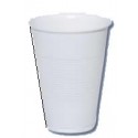10 oz. White Plastic Cup. 25 cups in pack.