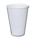7 oz. White Plastic Cup.