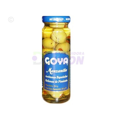 Stuffed Goya Olives. 1 3 / 4 oz.