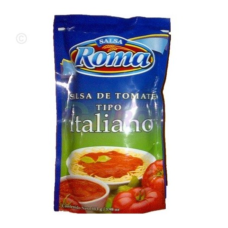 Salsa de Tomate Tipo Italiano Roma. 113 gr.