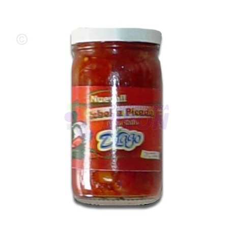 Fine Diced Onions with Red Peppers Matagalpa 8 oz.
