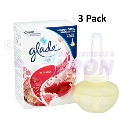 Glade Electric Refill. 3 Pack.