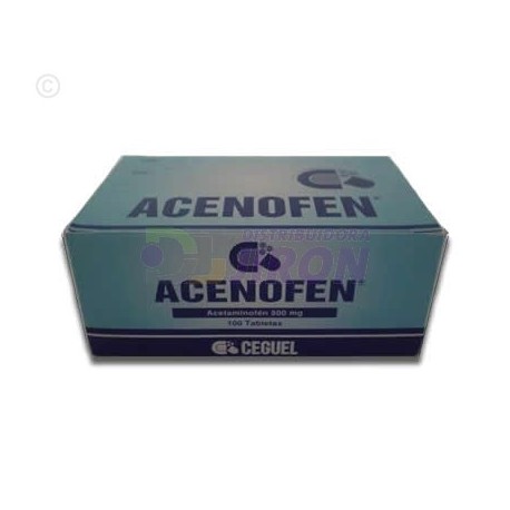 Adult Acetaminophen. 500 mg. 100 Tab. box.