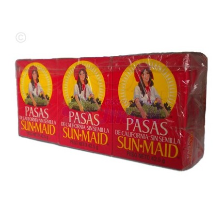 Sun Maid Seedless Raisins. 6x42.5 gr.
