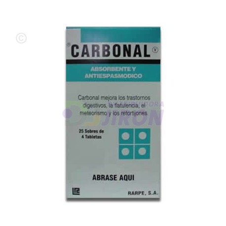 Carbonal. 100 tab. box.