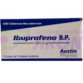 Ibuprofen B.P. 400 mg.