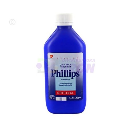 Leche Magnesia Philips liquida. 360 ml.