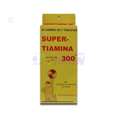 Supertiamina de 300 mg.