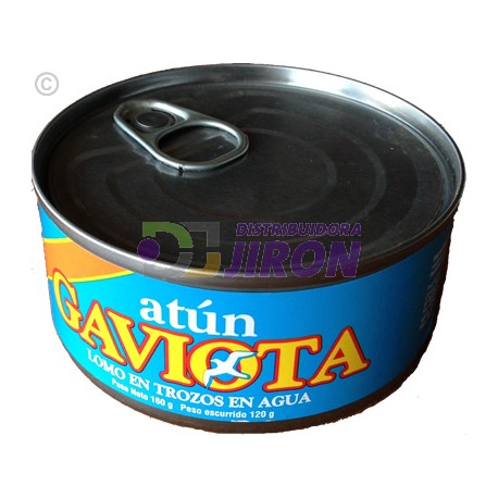 Gaviota Tuna in Water. 160 gr.