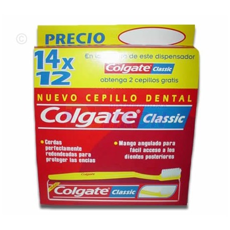 Colgate Toothbrush. 14 Pack Dispenser.