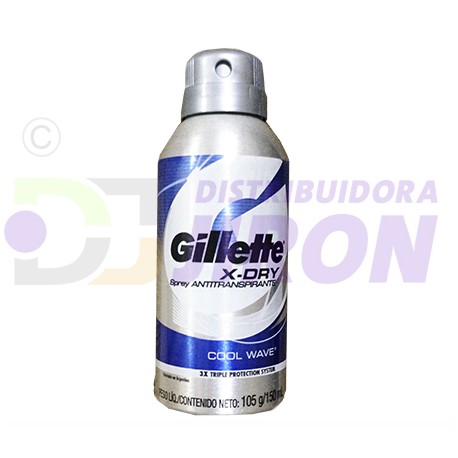 Gillette Spray Deodorant. 150 ml.