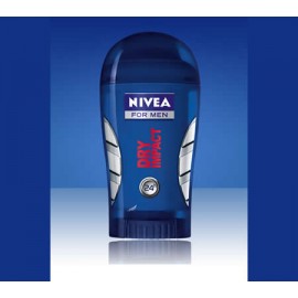 Desodorante Nivea Barra. Dry Impact. 40 Ml. Hombre.