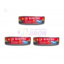 La Sirena Sardines. Oval in Tomato Sauce. 415 gr. 3 Pack.