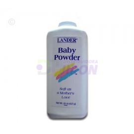 Lander Baby Powder Talc. 22 oz.