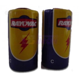 Ray-o-Vac "C" Battery. 12 Pack.