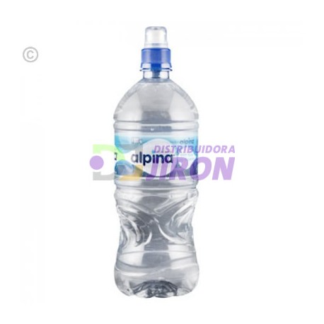 Alpina. Purified Water. 12 Oz. Bottle. 12 Pack.