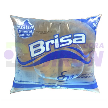 Brisa Purified Water. 500 ml. Bag. 30 Pack.