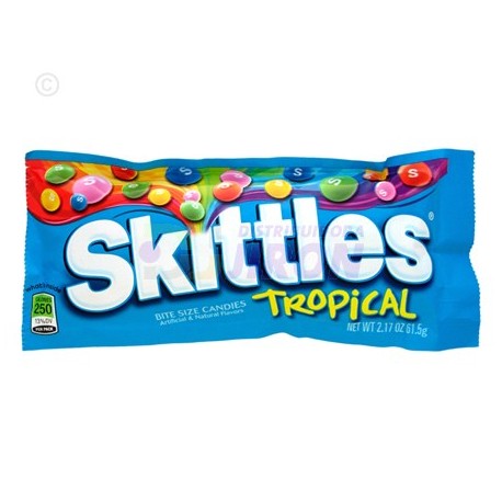 Skittles Tropical. 61.5 gr.