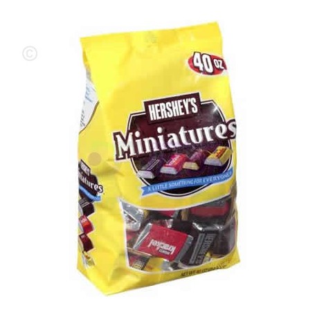 Hershey's Miniatures Chocolate. 1.58 Kg.