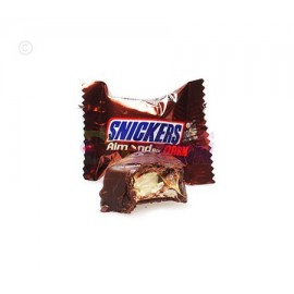 Chocolate snickers bolsa. 14 piezas.