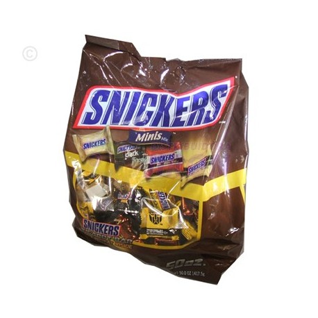 Snickers Miniatures Chocolate. 1.47 Kg.