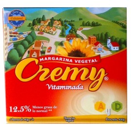 Cremy Margarine, 5 Bar Box. 400 gr