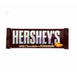 Hershey's Milk Chocolate W/Almonds Bar. 43 gr.