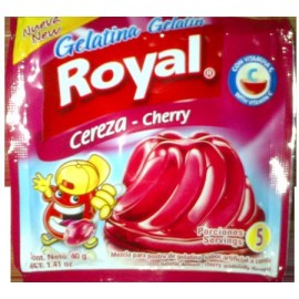 Royal Cherry Jello. 40 gr.