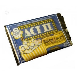 Act II Butter Flavored Microwave Popcorn.