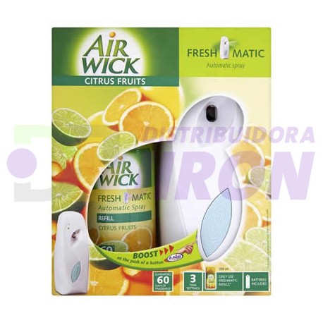 Air Wick Freshmatic. Dispensador y Repuesto 250 ml.