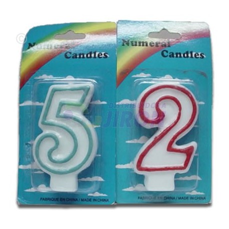 Birthday Number Candles.