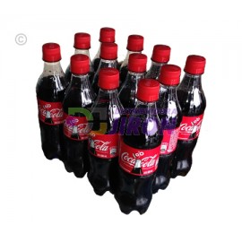 Coca Cola Clasica 500 ml. 12 Pack. Desechables.