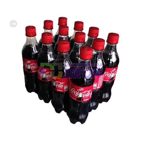 Coca Cola Clasica 500 ml. 12 Pack. Desechables.