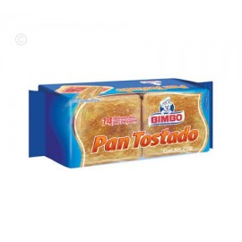 Bimbo Toasted Bread. 14 Pieces. 210 gr.