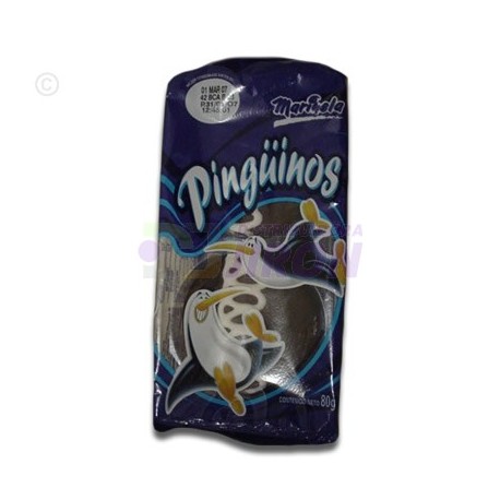 Pinguinos Pudines de Chocolate 80 gr.