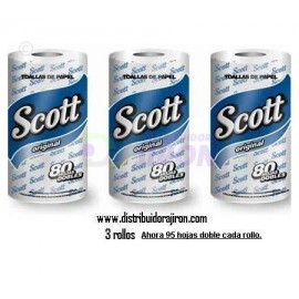 Scott Paper Towel Roll. 3 Pack