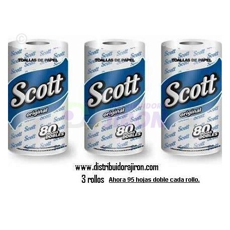 Scott Paper Towel Roll. 3 Pack