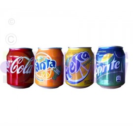 Mini Sodas. 237 ml. Can. 12 Pack. Variety Pack.