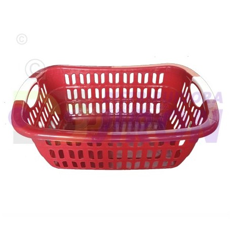 Plastic Basket. 9.5" x 20" x 8.5"
