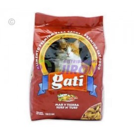 Gati. Cat Food. Sea & Land Flavor. 17.6 Lb.