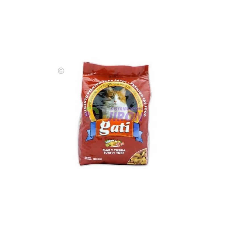 Gati. Cat Food. Sea & Land Flavor. 17.6 Lb. - Distribuidora Jirón