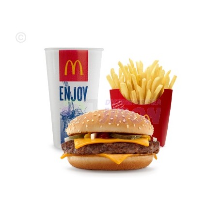 McDonald´s Quarter Pounder with Cheese Combo.
