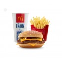McDonald´s 1/4 de Libra con Queso Combo.